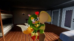 Sofia cuddling and kissing me better version