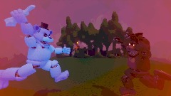 Freddy frostbear VS Nightmare Freddy REMAKE