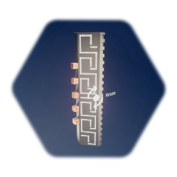 Rotating Trench Obstacle with Enemies