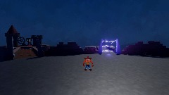 Crash Bandicoot 3 : Warped    Warp room (Abandoned)