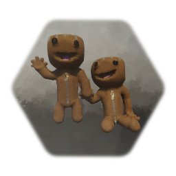 RIP LBP Sackboy Sculpture