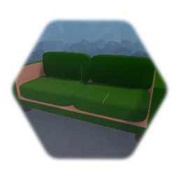 Funky old school couch