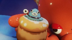 Octopus pirate  VS     Huge Squid...