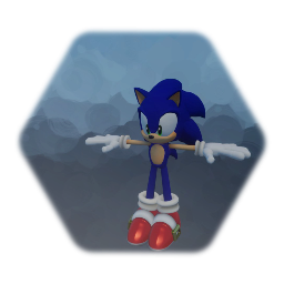 Nintendo wii - Sonic the hedgehog model