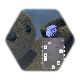 Sackboy texture using Neatness  slider