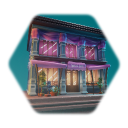 Shop facade : "Sparkle and Sparks"