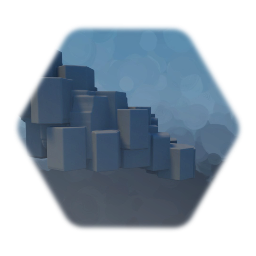 Berg in Brücken Form