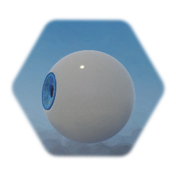 3D Eyeball Iris Detail