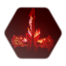 Wall Decoration - Guitar with Wings