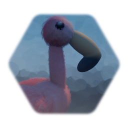 Flamingo Puppet