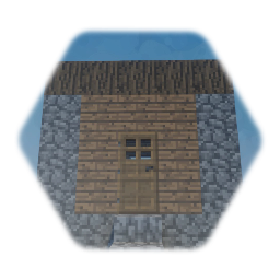 Classic Minecraft village house