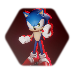 Stylized Modern Sonic