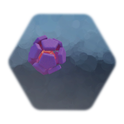 Smoldering dodecahedron.