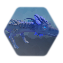 Realistic Ice Dragon