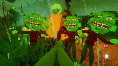 COD ZOMBIE'S At SHREK'S SWAMP!