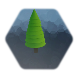 Basic Tight Fleck Pine Tree