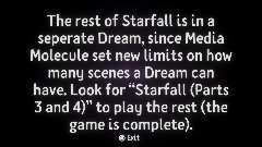Starfall is continued in another Dream