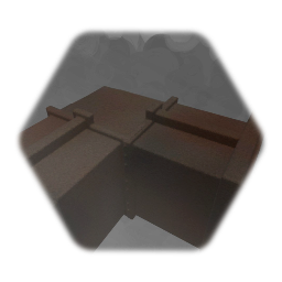 Ventilation shaft 90º turn