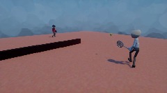 Wii tennis test
