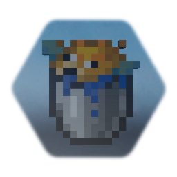 Minecraft | Bucket of BlowFish