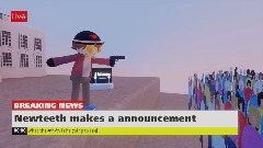 Newteeth makes an announcement