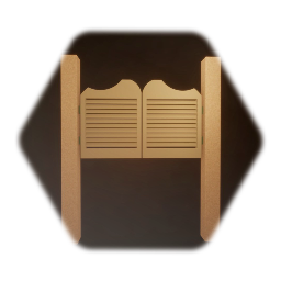 Ye olde saloon doors
