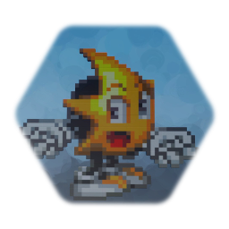 Ristar Idle (Planet Sonata) Animation