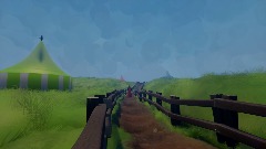 Donald Duck in The Great Castle Exterior