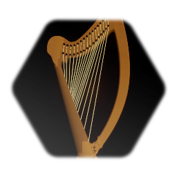 Celtic harp