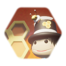 Yu-kamone sackboy puppet