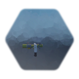 Gameboy With Rocket Luncher