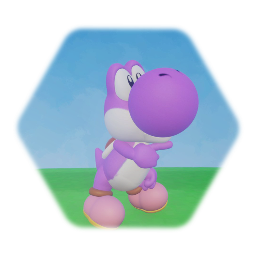 Marci the Purple Yoshi (My version)