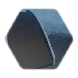 Large Declining Ramp Piece