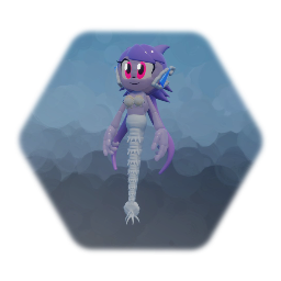 Lilac mermaid stle
