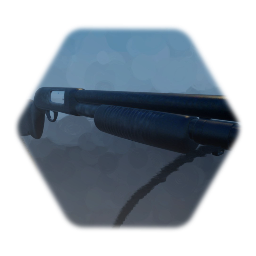 Pump Action Shotgun Animated