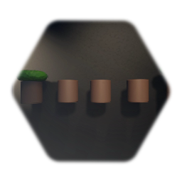 Across moving platform