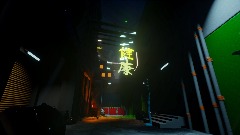 Cyberpunk backstreet
