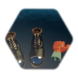 Safety boots and gloves