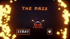<term> THE MAZE interactive start screen
