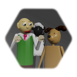Wallace & Gromit as Baldi