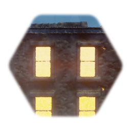 Remix von Textured Beatup Background Building