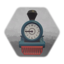 Choo Choo Train Clock