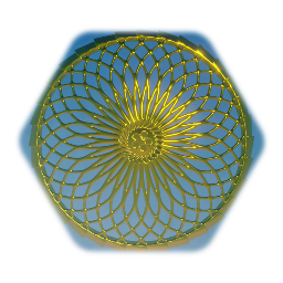 Golden Decorative Piece