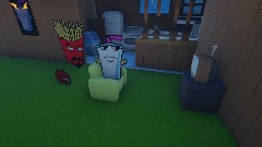 AQUA TEEN HUNGER FORCE            (living room)