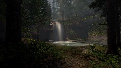 Remastered Matterhorn Falls