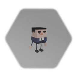 Boxy Business Man Puppet
