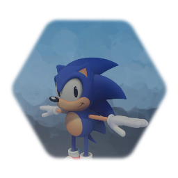 JP Sonic (Easier to Animate or Pose)