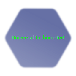 Universal Tachometer