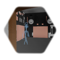 Remix of All Hallows' Dreams Haunted Room Template (Right Exit)