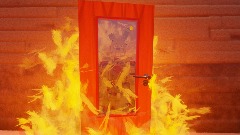 Springtrap gets burned